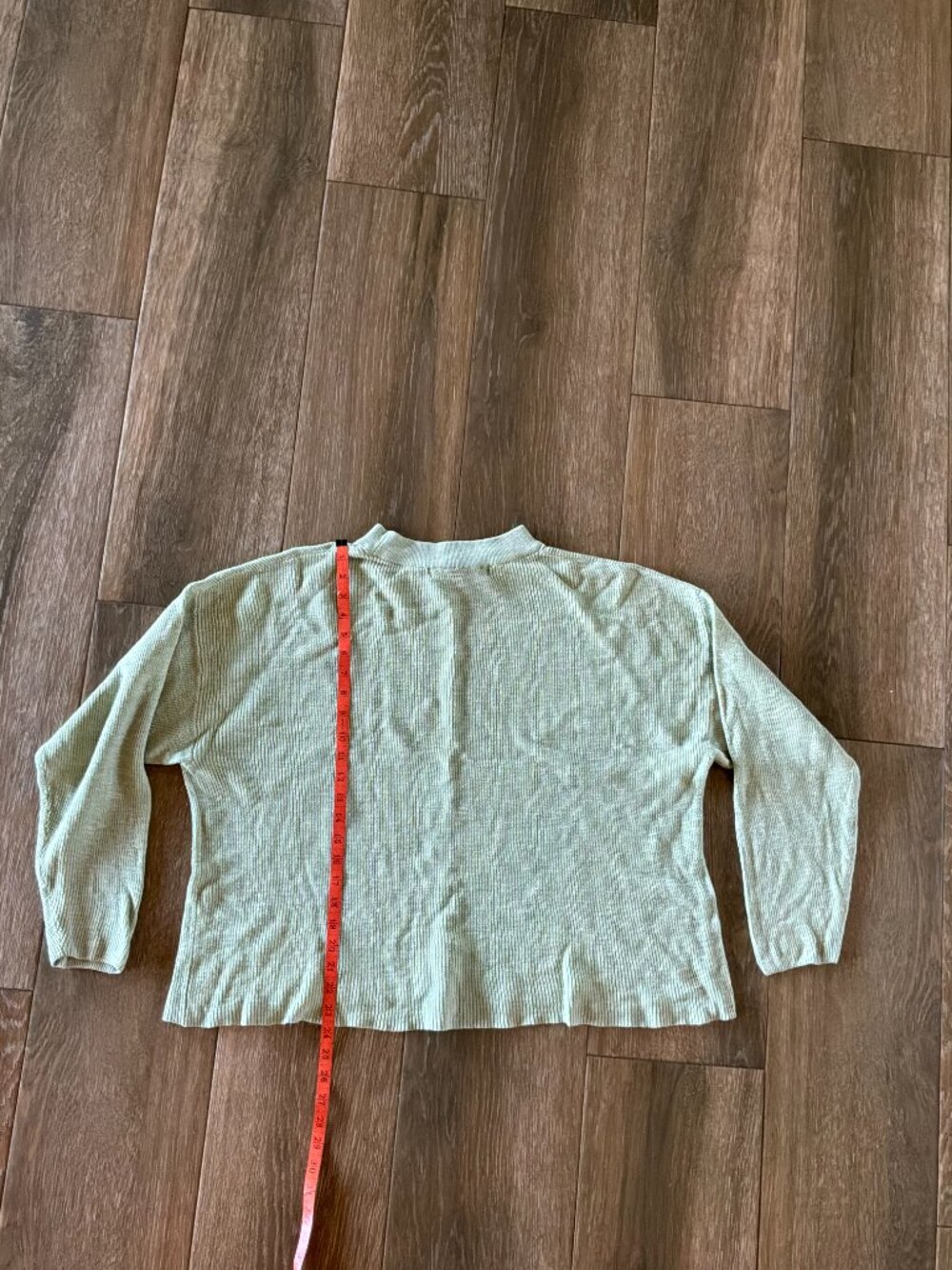 Free People Beach women's celery green relaxed fit Ella sweater size Medium - Picture 4 of 5